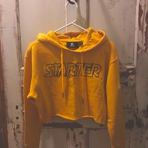 NWOT STARTER Cropped Hoodie